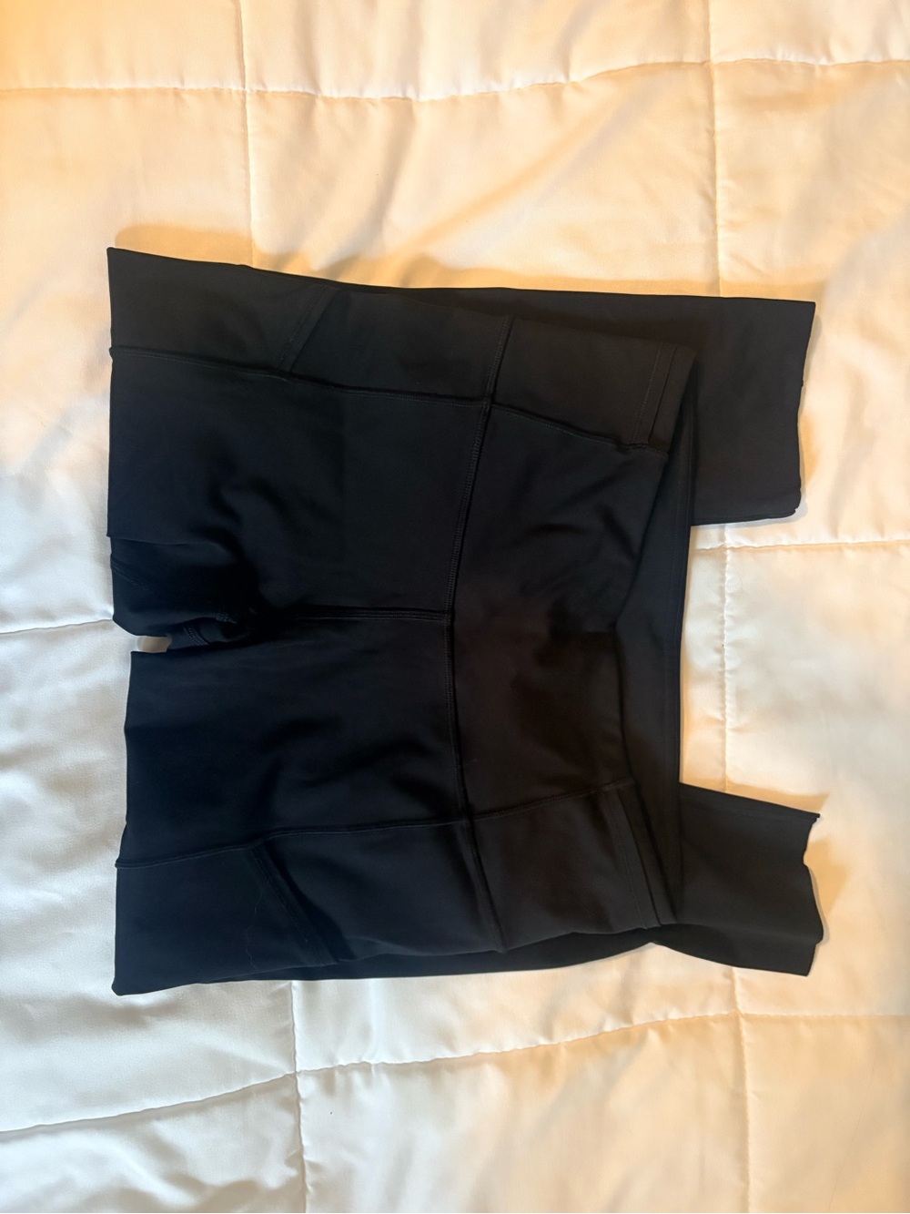 Black Lululemon athletic wear